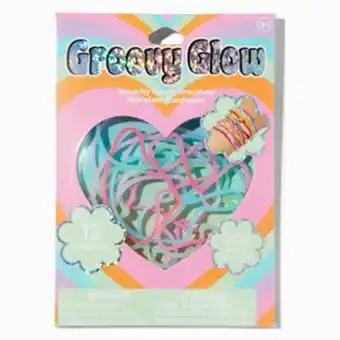Claire's Groovy glow glow in the dark stretchy bands bracelets - 12 pack offer