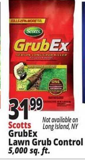 Ocean State Job Lot Grubex lawn grub control offer