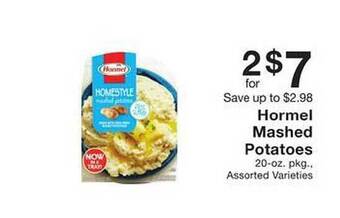 Fairway Store Market Hormel mashed potatoes offer