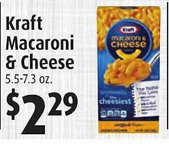 Kraft macaroni & cheese