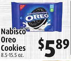 Gristedes Nabisco oreo cookies offer