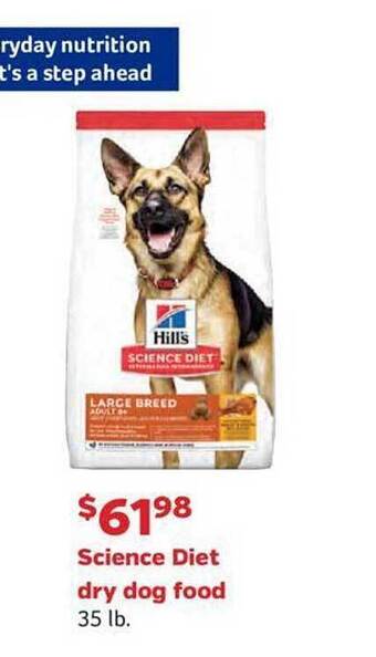 Pet Supplies Plus Science diet dry dog food offer