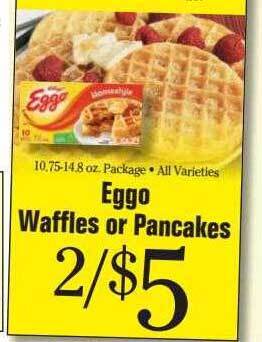 Morton Williams Eggo waffles or pancakes offer