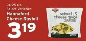 Hannaford Hannaford cheese ravioli offer