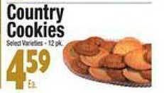 King Kullen Country cookies offer