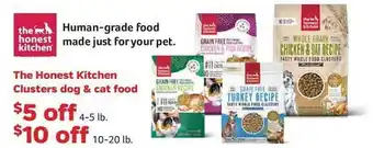 Pet Supplies Plus The honest kitchen clusters dog & cat food offer