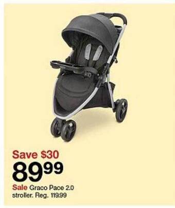 Target Graco pace 2.0 stroller offer