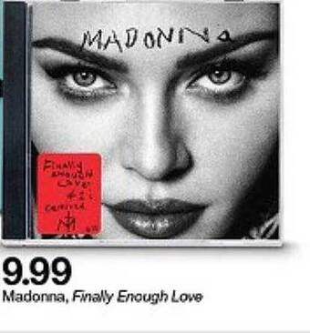 Target Madonna, finally enough love offer
