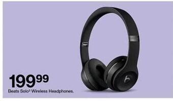 Target Beats solo wireless headphones offer