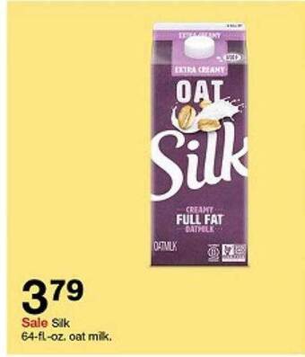 Target Silk oat milk offer