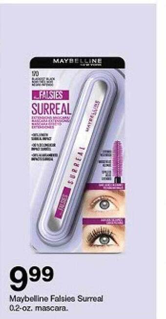 Target Maybelline falsies surreal mascara offer