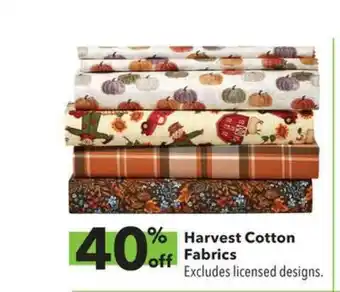 JOANN Harvest Cotton Fabrics offer
