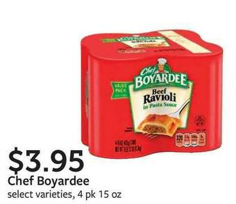 Fareway Chef Boyardee offer