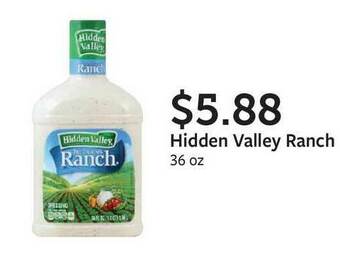 Fareway Hidden Valley Ranch offer