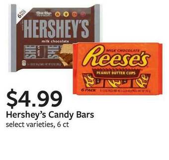 Fareway Hershey's Candy Bars offer