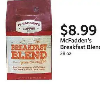 Fareway McFadden's Breakfast Blend offer