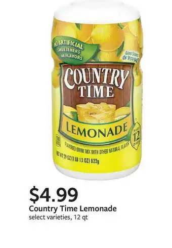 Fareway Country Time Lemonade offer