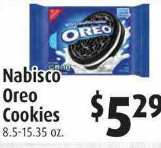 Gristedes Nabisco Oreo Cookies offer