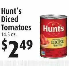 Gristedes Hunt's Diced Tomatoes offer