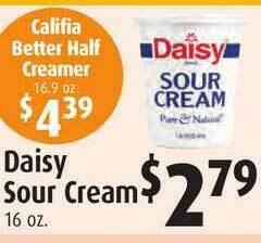 Gristedes Daisy Sour Cream offer