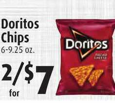 Gristedes Doritos Chips offer