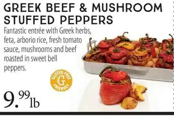 Market of Choice Greek Beef & Mushroom Stuffed Peppers offer