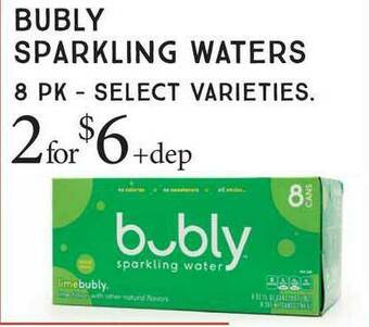 Market of Choice Bubly Sparkling Waters offer