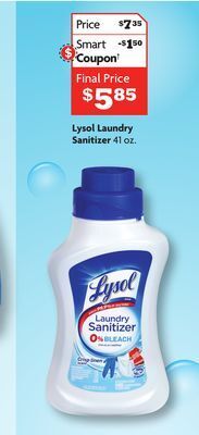 Family Dollar Lysol laundry sanitizer offer