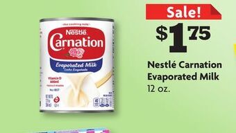 Family Dollar Nestlé carnation evaporated milk offer