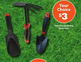 Family Dollar Premium gardening hand tools offer