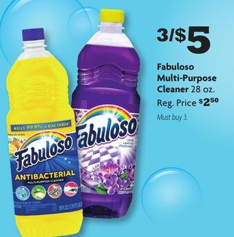 Family Dollar Fabuloso multi-purpose cleaner offer