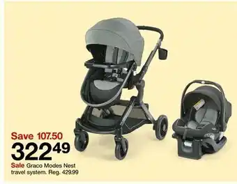 Target Graco nest travel system offer