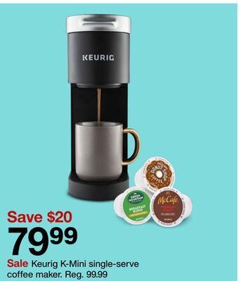 Target Keurig k-mini single-serve coffee maker offer