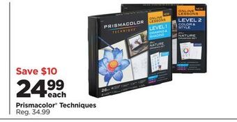 Michaels Prismacolor® techniques offer