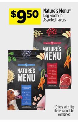 Dollar General Nature's menu® offer