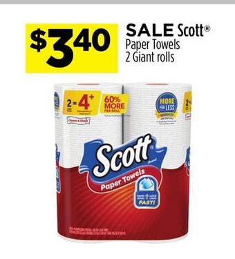 Dollar General Scott® paper towels offer
