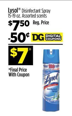 Dollar General Lysol® offer