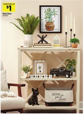 Dollar General Home decor offer