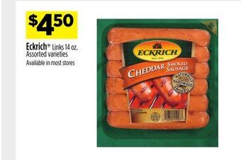Dollar General Eckrich® links offer