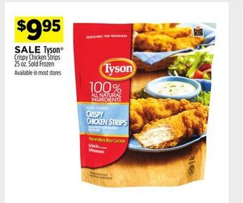 Dollar General Tyson® crispy chicken strips offer