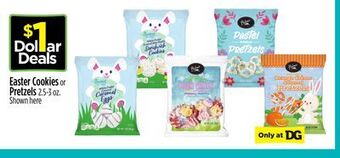 Dollar General Easter cookies or pretzels offer