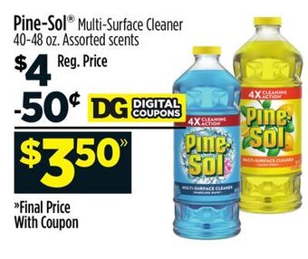 Dollar General Pine-sol® offer