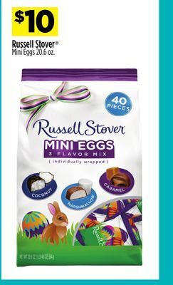 Dollar General Russell stover® mini eggs offer