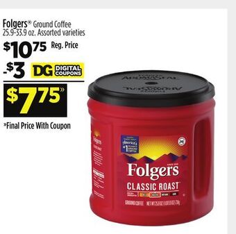 Dollar General Folgers® offer