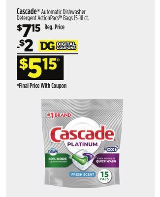 Dollar General Cascade® offer