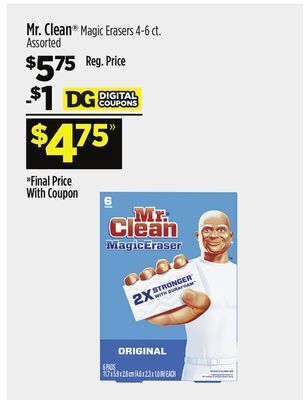 Dollar General Mr. clean® offer