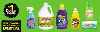 Dollar General Assorted cleaning products offer