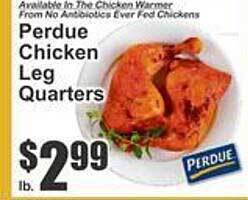 Key Food Perdue chicken leg quarters offer
