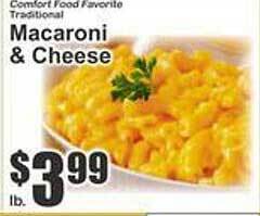 Key Food Macaroni & cheese offer