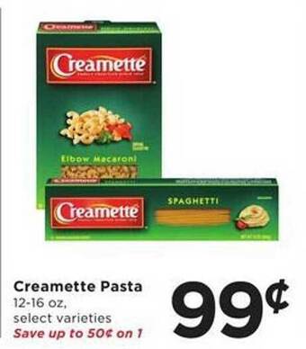 Cub Foods Creamette pasta offer
